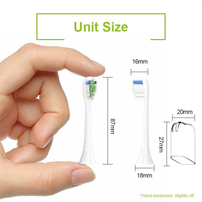 Cabezal de cepillo de dientes sónico de cerdas Dupont