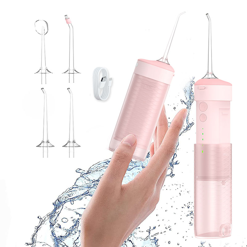 Flosser de agua portátil inteligente para cuidado bucal